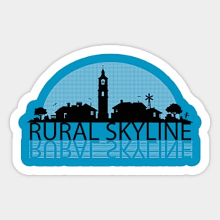 RURAL SKYLINE Sticker